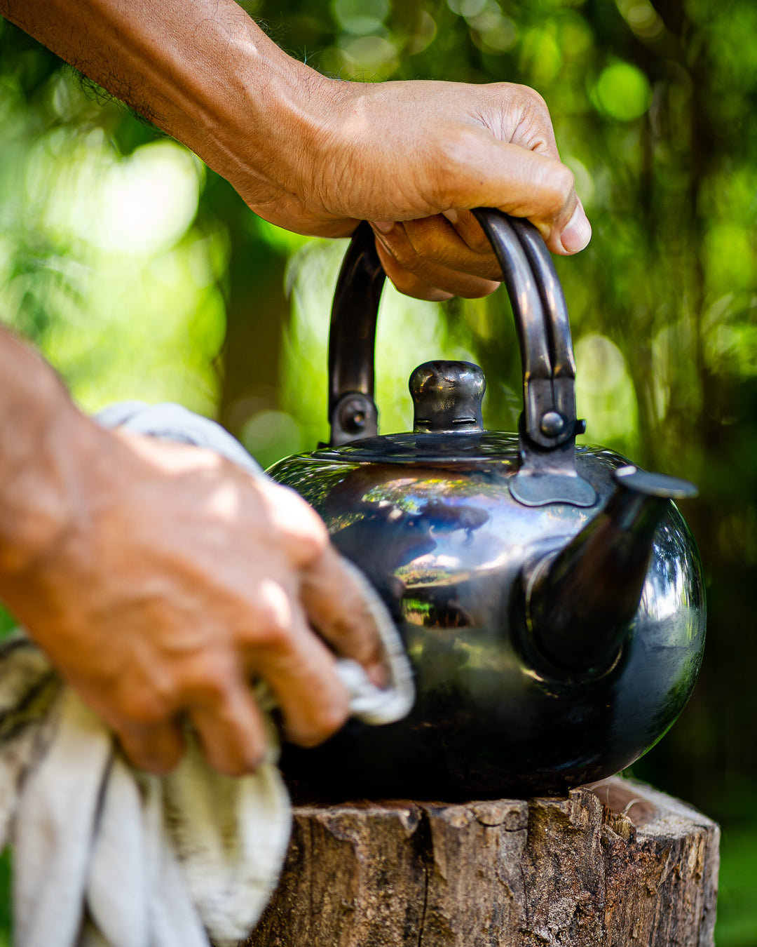 &quot;Bushmans Kettle&quot; - Stainless Steel